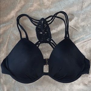 Victoria’s Secret crochet Razorback bikini top